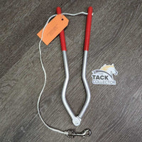 Aluminium Human Twitch, rubber handles, string, bag *new
