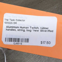 Aluminium Human Twitch, rubber handles, string, bag *new
