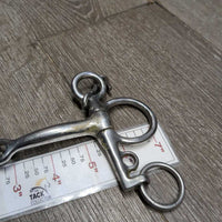 Thin Jointed SS Pelham Bit, Chain *gc, dirty, residue, scratches
