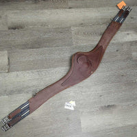 Small Belly Girth, covered carabiner, x2 els *vgc, clean, mnr residue/seam dirt, scuffs, dry
