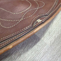 Small Belly Girth, covered carabiner, x2 els *vgc, clean, mnr residue/seam dirt, scuffs, dry
