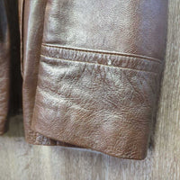 Leather Jacket *vgc, mnr rubs
