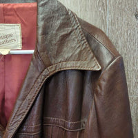 Leather Jacket *vgc, mnr rubs
