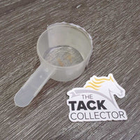Plastic Supplement Scoop *gc, mnr residue
