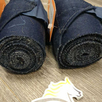 2 Stretchy Nylon Leg Wraps *gc, clean, mnr hair, rubs, pilly, threads, v.frayed edges
