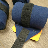 4 Stretchy Cotton Leg Wraps *xc/like new, clean, mnr hair
