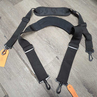 Duffle Bag, 2 Shoulder Straps "REV Engineering" *gc/fair, hair, dirty, cracking inside lining
