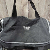 Duffle Bag, 2 Shoulder Straps "REV Engineering" *gc/fair, hair, dirty, cracking inside lining
