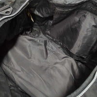 Duffle Bag, 2 Shoulder Straps "REV Engineering" *gc/fair, hair, dirty, cracking inside lining
