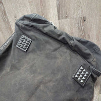 Duffle Bag, 2 Shoulder Straps "REV Engineering" *gc/fair, hair, dirty, cracking inside lining
