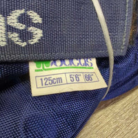 Fleece Lined Rain Sheet, 0 legs *vgc, clean, wpf, older, hair, mnr dirt, rubs, v. mnr stains, puckers, faded
