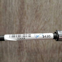 Dressage Whip *fair, broken end, snags, frayed, v.rubbed & faded edges
