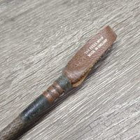 Riding Crop - Whip, strap *vgc, clean, mnr dings, rubs, folded flapper
