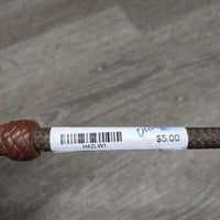Riding Crop - Whip, strap *vgc, clean, mnr dings, rubs, folded flapper

