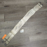 Soft Thick Nylon String Girth, v.nice roller buckles *gc, mnr hair, dirt, stains
