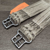 Soft Thick Nylon String Girth, v.nice roller buckles *gc, mnr hair, dirt, stains
