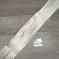 Soft Thick Nylon String Girth, v.nice roller buckles *gc, mnr hair, dirt, stains
