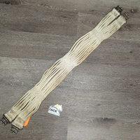 Stiff Nylon String Girth, roller buckles *gc, dirt, stains & rusty
