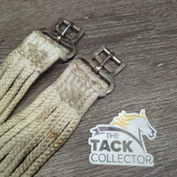 Stiff Nylon String Girth, roller buckles *gc, dirt, stains & rusty
