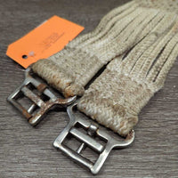 Stiff Nylon String Girth, roller buckles *gc, dirt, stains & rusty
