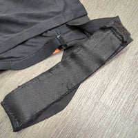 Thick Lycra Shoulder Guard, velcro *gc/fair, stretched elastic, clean, hairy, darted/adjusted neck, snags, pills, rubs, holes, musty, pulled seams
