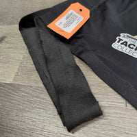 Thick Lycra Shoulder Guard, velcro *gc/fair, stretched elastic, clean, hairy, darted/adjusted neck, snags, pills, rubs, holes, musty, pulled seams

