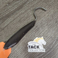 Thick Rubber Handle Hoof Pick *vgc, mnr dirt, residue & bent
