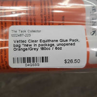 Clear Equithane Glue Pack, bag *new in package, unopened
