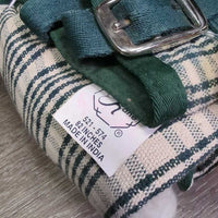 Cotton Stable Sheet, tail *vgc, clean, mnr repair, hair, stains

