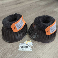 Ribbed Rubber Bell Boots, velcro *new, tags, mnr dirt
