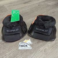 Ribbed Rubber Bell Boots, velcro *new, tags, mnr dirt
