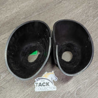 Ribbed Rubber Bell Boots, velcro *new, tags, mnr dirt
