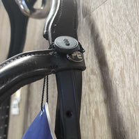 Rsd/Padded Monocrown Dressage Bridle, Flash, Crank, Bag, Tag *new
