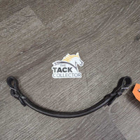 Soft Rolled Leather Pommel - Bucking Strap, 2x Buckles *xc, clean, mnr creases, bent ends & rub
