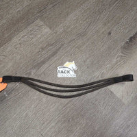 3 String Bling Drop Browband *vgc, clean, bent & missing bling
