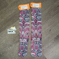 Tall Nylon Riding Socks *like new, strip?faded line
