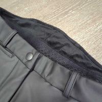 Fleece Lined High Wait Pleather Euroseat Breeches *xc/like new
