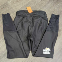 Fleece Lined High Wait Pleather Euroseat Breeches *xc/like new
