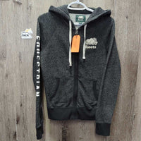 Sweatshirt Hoodie Jacket, zipper *vgc, mnr rubs, threads & pills, older
