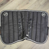 Channel Non Slip Satin Jumper Pad, 2x piping *vgc, clean, puckers, curled edges, mnr hair, pills, rubs, snags, loose embroidery

