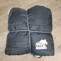 Lt Quilt Stable Blanket, 0 tail *gc, dirt, hair, film, repairs, tears, snags, stains
