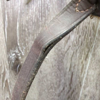 Soft Narrow Rsd Figure 8 Bridle *gc, MISSING 1 Cheek, clean, mnr residue, separating, xholes, fleece: clumpy, thin & stains
