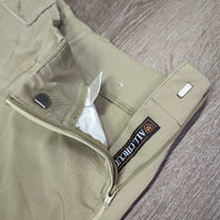 Side Zip Breeches *gc, older, mnr puckers, snags & seat seam pulls
