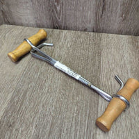 Field Boots, Pull On, 8.25" Boot Pulls *gc, older, dirt, creases, scuffs, scratches, v.worn heels
