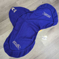 Fleece Saddle Cover *gc, pills, hair, clumpy, rubs
