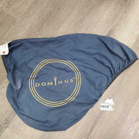 Light Cotton Saddle Cover *gc, faded, stains, hairy, older
