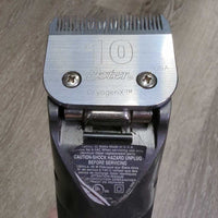 2 Speed Clippers, 4 Blades: #10, 15, Wide & Wide Fine, Cover, Oil, Grease, Wash, Box *vgc, SOUND GREAT, clean
