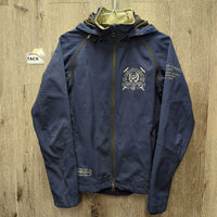 Light Vest/Jacket, Zipper, Fleece Collar, Zipper Hood, Zip Off Sleeves *vgc/gc, mnr dirt, clumpy
