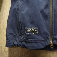 Light Vest/Jacket, Zipper, Fleece Collar, Zipper Hood, Zip Off Sleeves *vgc/gc, mnr dirt, clumpy
