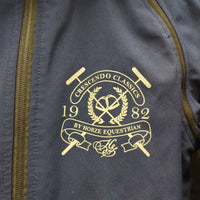 Light Vest/Jacket, Zipper, Fleece Collar, Zipper Hood, Zip Off Sleeves *vgc/gc, mnr dirt, clumpy
